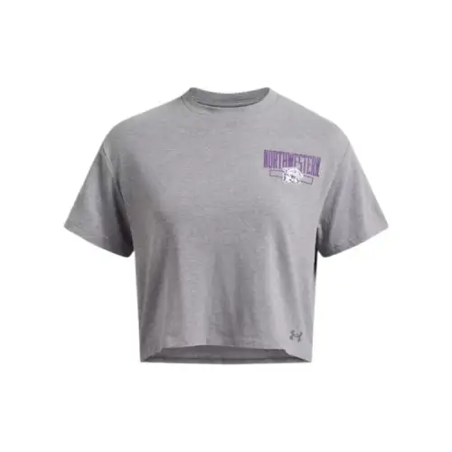 Under Armour All DayCollegiate Regular T Shirt Women's Gray