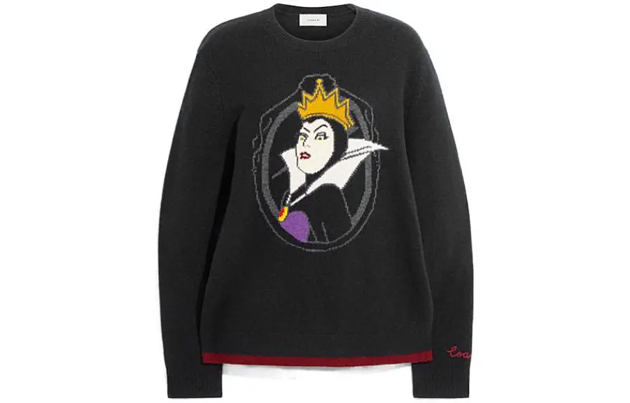 COACH Sweaters Women's Black Crew Neck Moderate Other