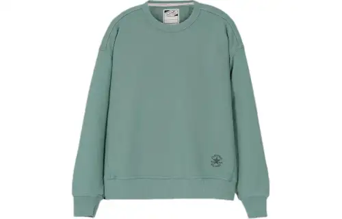 Converse T Shirts Women's Green Crew Neck Moderate Other