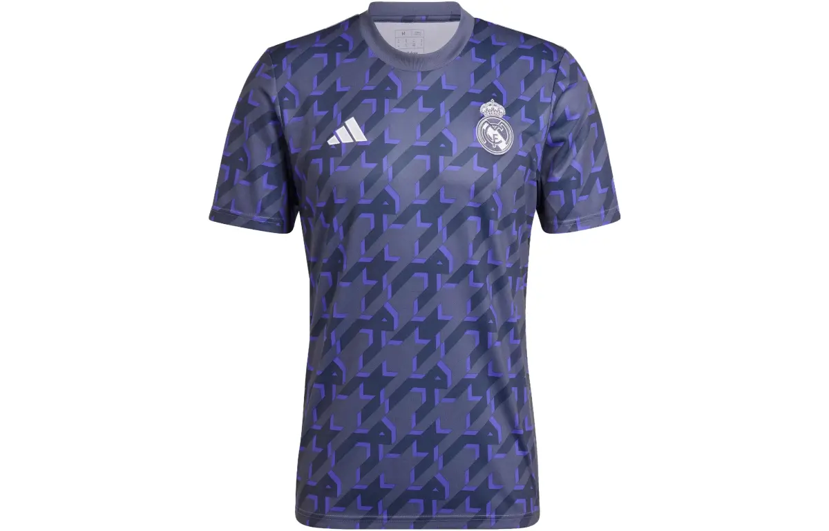 Adidas Real Madrid Real Madrid Pre Match Jersey Soccer Jersey Men's Dark Navy Blue