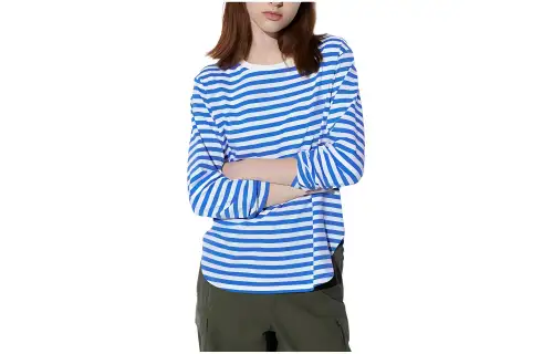 UNIQLO T Shirt Women's Lake Blue