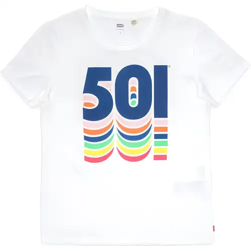 Levis Regular T Shirt Women's White