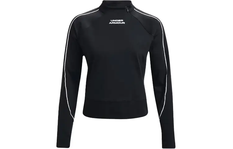 Under Armour RUSH Sweatshirts Women's Black Turtleneck Moderate Regular