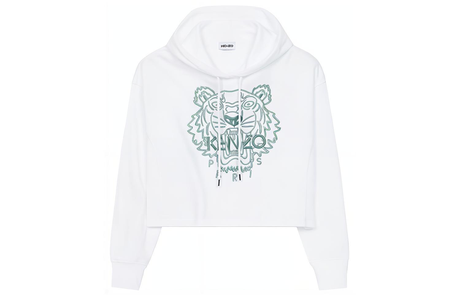 KENZO Classic Tiger Head FW21 Sweatshirt Women's White