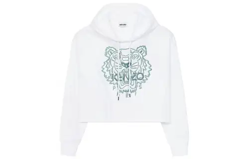 KENZO Classic Tiger Head FW21 Sweatshirt Women's White