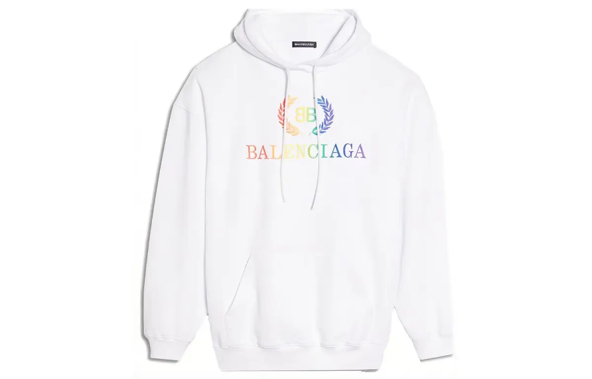 Balenciaga Pre Owned Logo print Hoodie