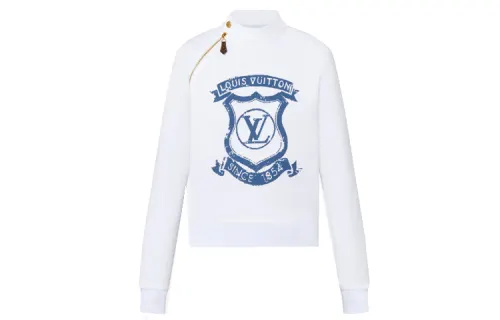 LOUIS VUITTON Fitted Knitwear Women's White