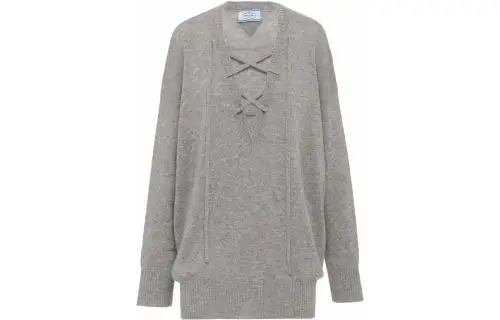 PRADA SS22 Sweater Women's Gray