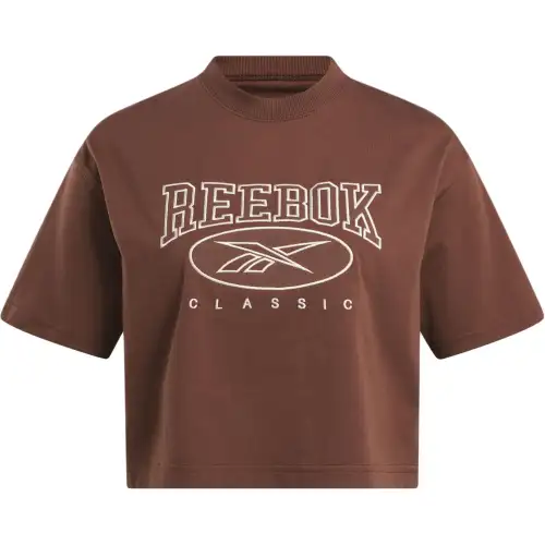 Reebok T Shirts Women's Rosewood Crew Neck Moderate Straight Fit