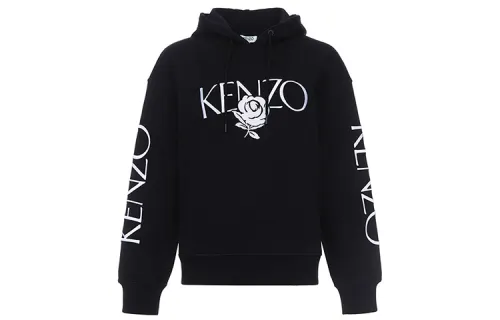 Kenzo Rose-embroidered hoodie