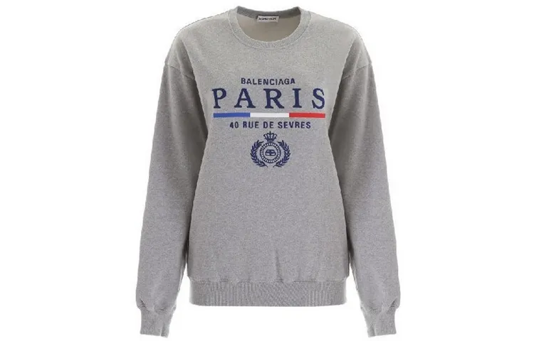 Balenciaga Sweatshirt Women's Gray