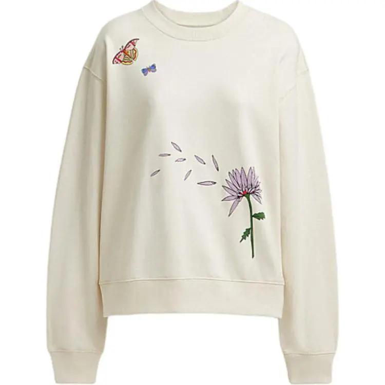 COACH SS24 Sweatshirt Women's Cream