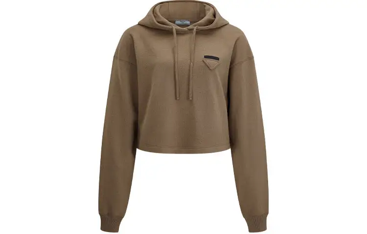 PRADA FW21 Knitwear Women's Camel Brown