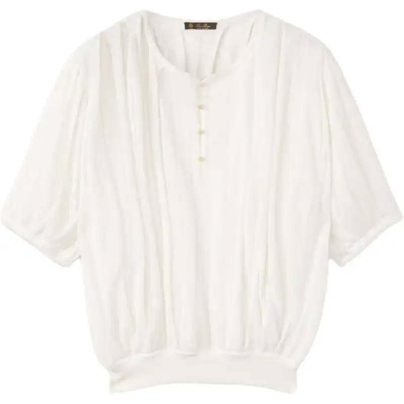 Loro Piana SS24 Shirt Women's White