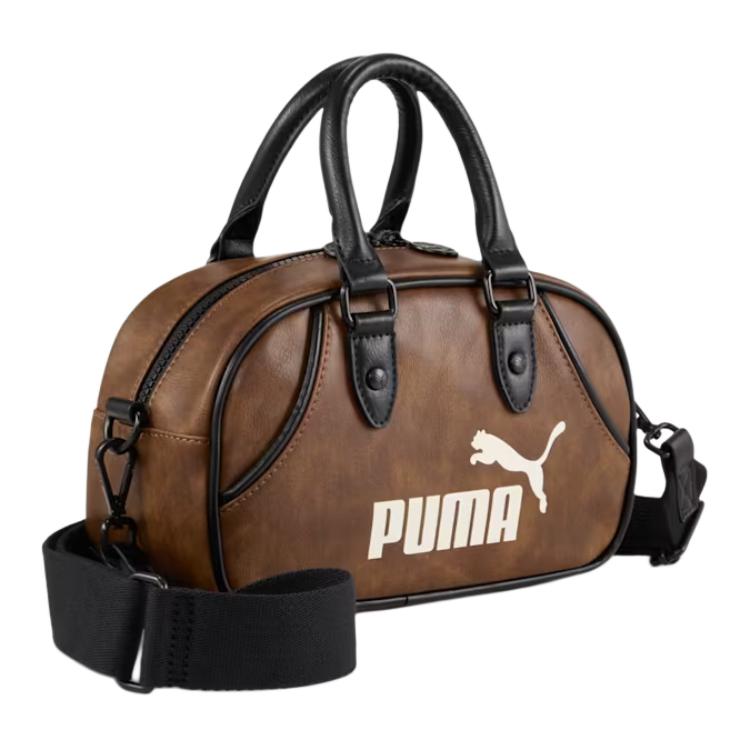 Женская сумка PUMA Mini Crossbody (коричневая)