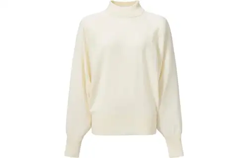 UNIQLO FW23 U Sweaters Women's Ivory Crew Neck Moderate Other