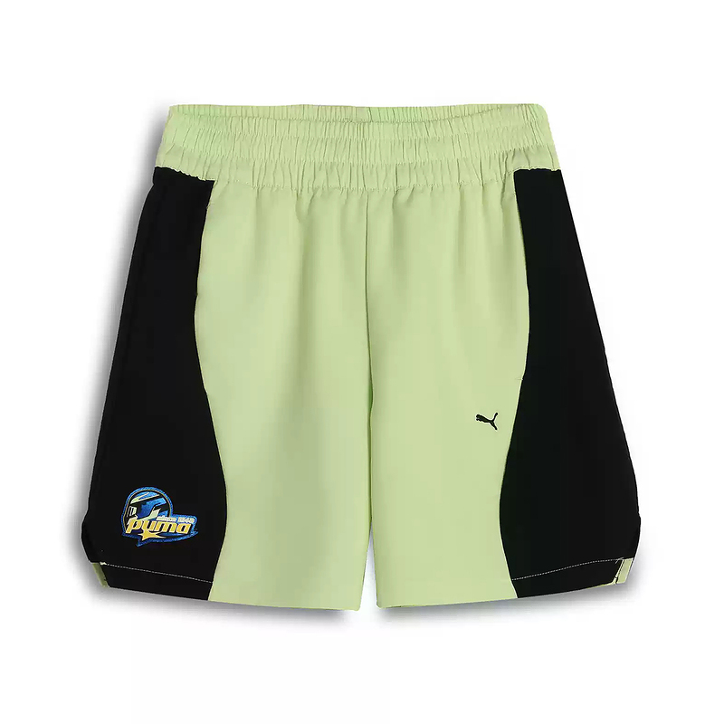 Шорты PUMA Colorblock Shorts (зеленые)
