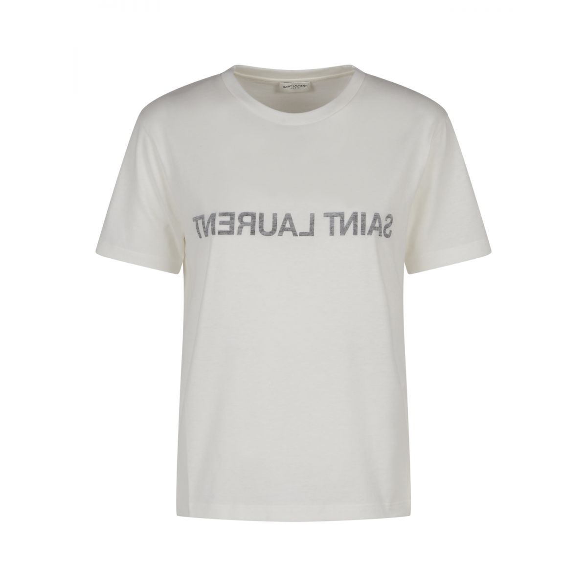 Женская футболка SAINT LAURENT (белая)