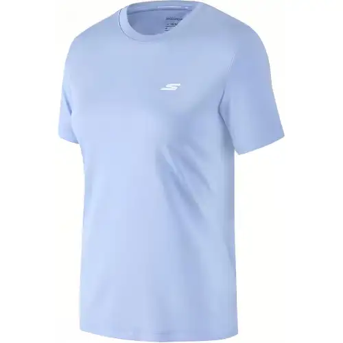 Skechers Regular T Shirt Women's Tranquil Blue