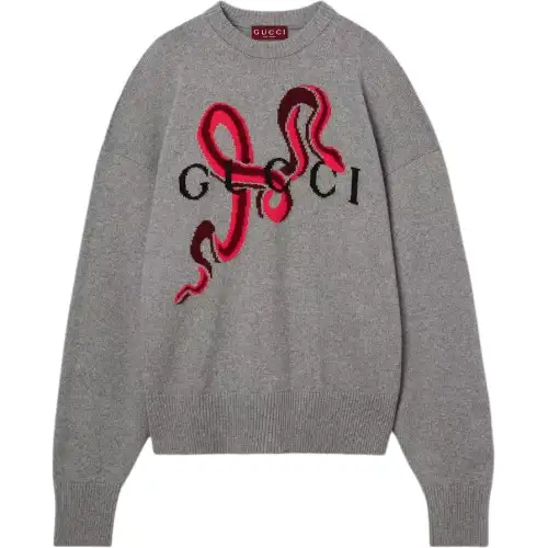 GUCCI SS25 Sweater Women's Gray