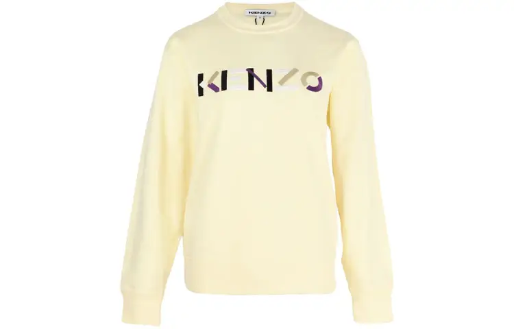 Kenzo 2024 logo-embroidery sweatshirt