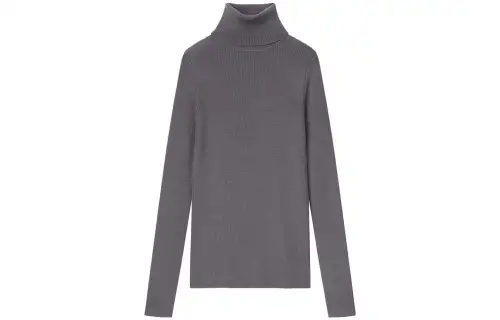UNIQLO Sweaters Women's Asphalt Gray Turtleneck Other