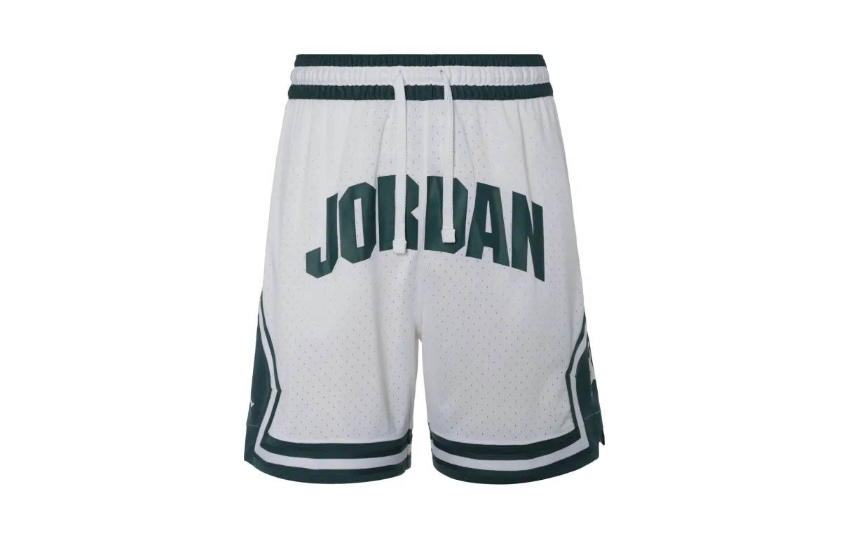 Jordan Dri FIT DiamondSport Casual Shorts Men's White/Oxidized Green