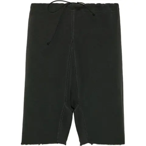 Maison Margiela Frayed Hem Jersey Shorts