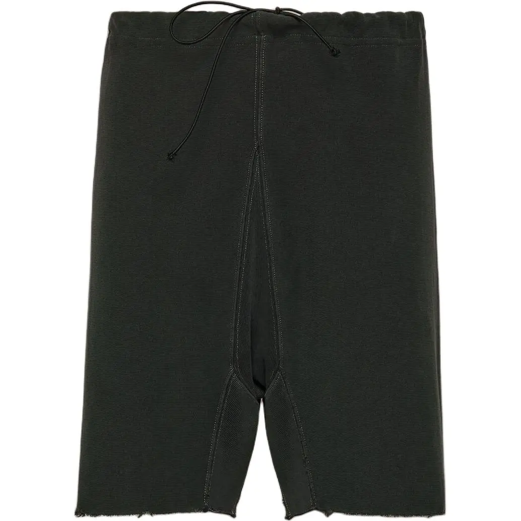 Maison Margiela Frayed Hem Jersey Shorts