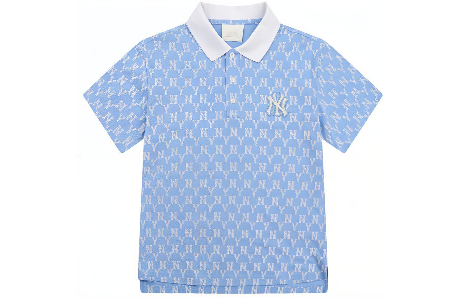 Женская футболка MLB MLB Polo (голубая)