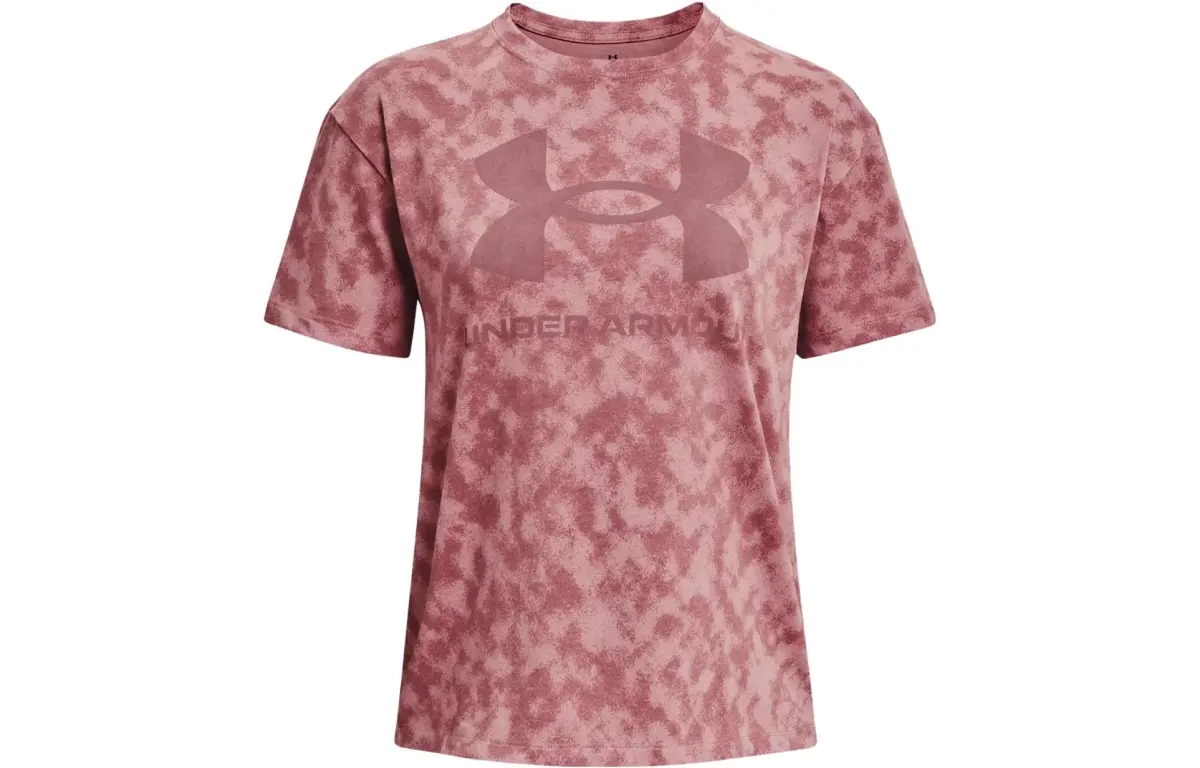 Under Armour T-Shirts Women's Serums Powder Crew Neck Moderate Straight Fit