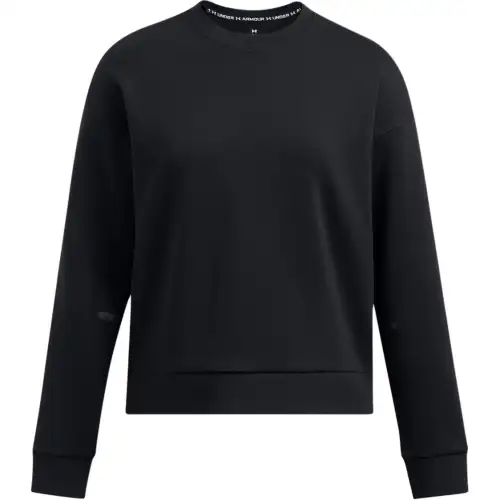 Under Armour Unstoppable Fleece Crew Sweatshirt Women's Black