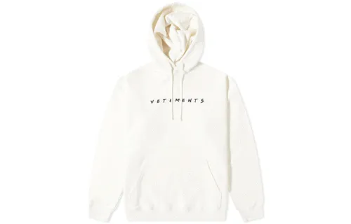Vetements Friendly Logo Hoodie 'White'
