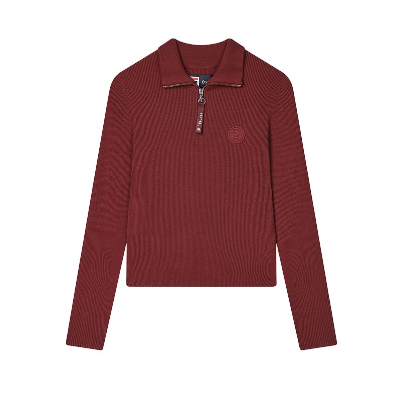 Женский свитер Fila x ETUDES (бордовый)