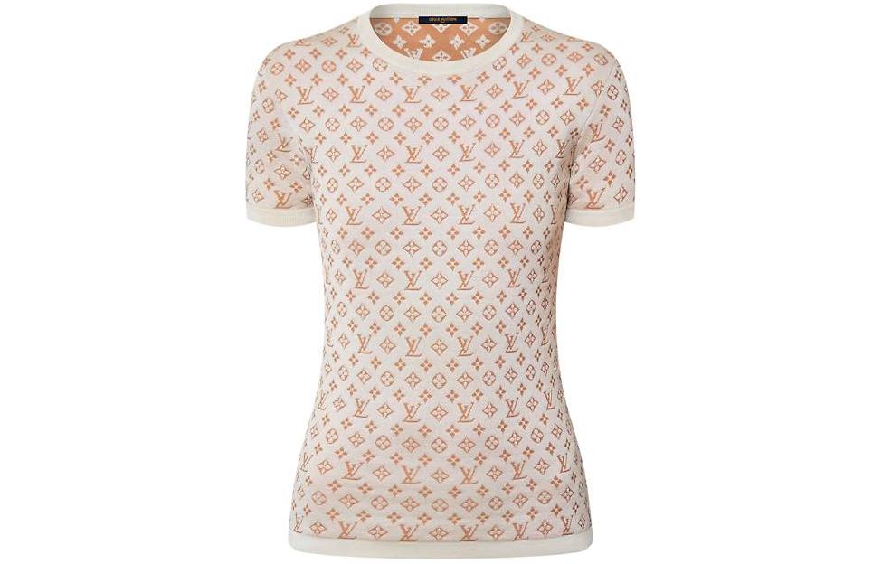 Женская футболка Louis Vuitton SS24 (разноцветная)