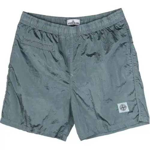 STONE ISLAND Casual Shorts Men's Carbon Blue