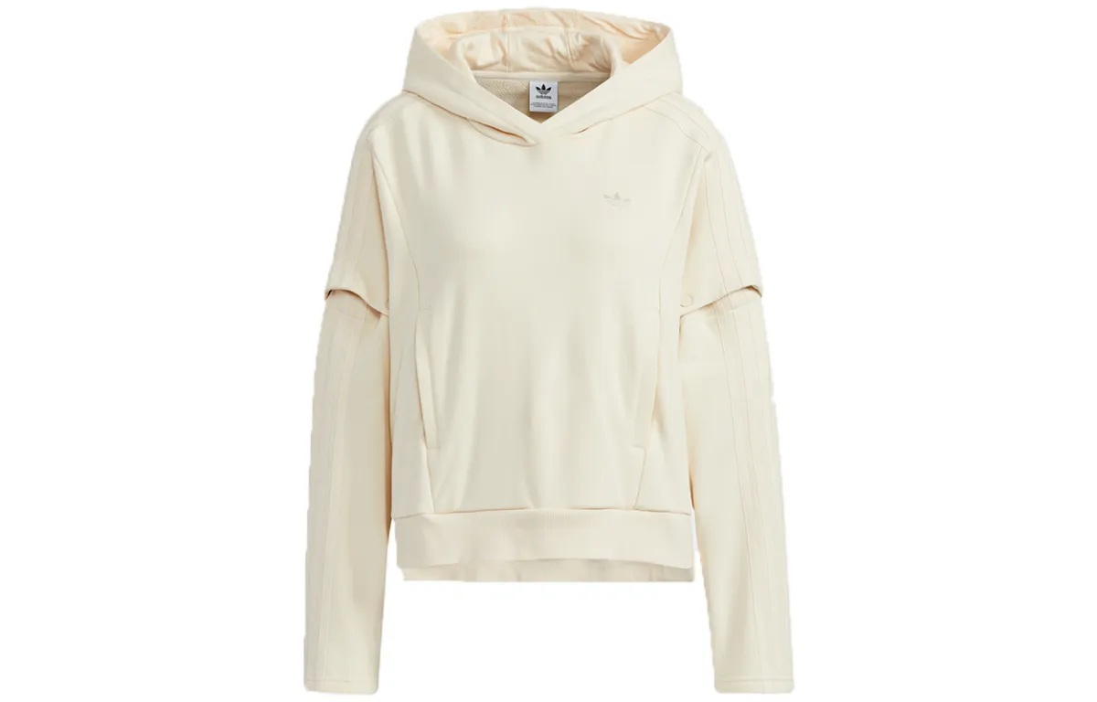 Adidas Originals Contemporary Hoodie Sweatshirt Women's Ecru