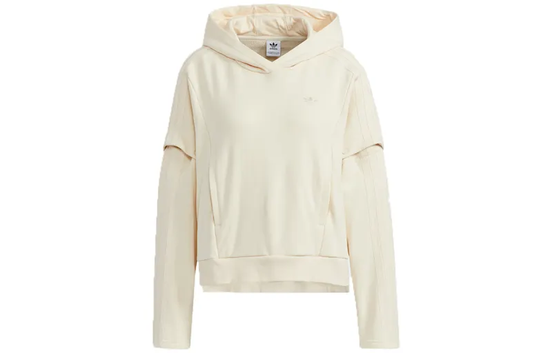 Adidas Originals Contemporary Hoodie Sweatshirt Women's Ecru