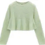 Loewe peplum-hem sweater