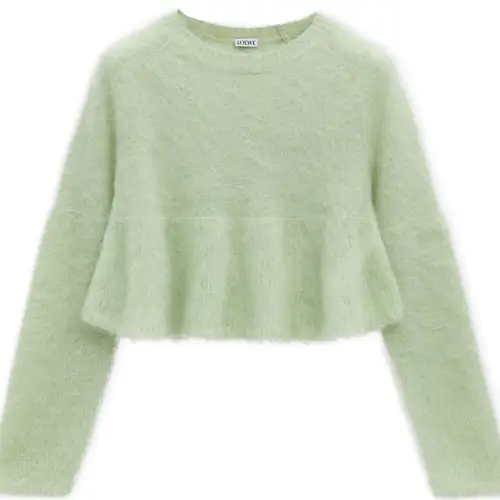 Loewe peplum-hem sweater