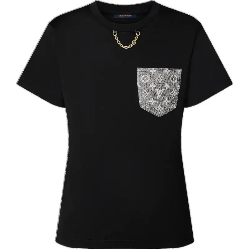 LOUIS VUITTON T Shirt Women's Black