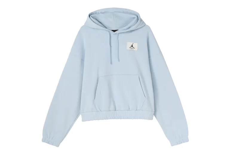 Jordan Sweatshirts Women's Blue Hooded Moderate Regular