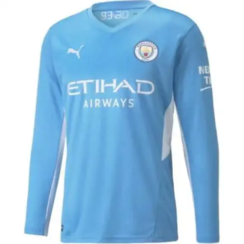 PUMA Manchester City Home Jersey Collection Soccer Jersey Men's Blue