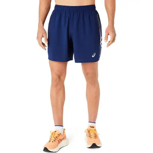 ASICS Casual Shorts Men's Blue Moderate