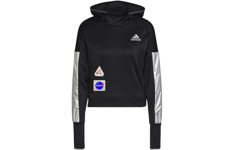 Женское худи adidas Space Hoodie M (черное) — фото 1
