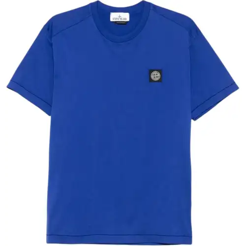 STONE ISLAND Compass Patch Crewneck T Shirt