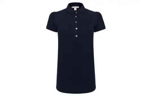 Burberry Polo Shirt Women's Navy Blue