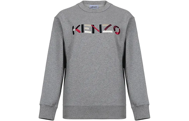 Kenzo embroidered-logo cotton sweatshirt