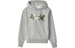 KENZO Sweatshirts Women's Gray Hooded Moderate