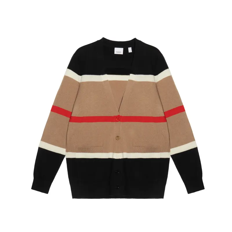 Burberry Icon Stripe Knitted Cardigan